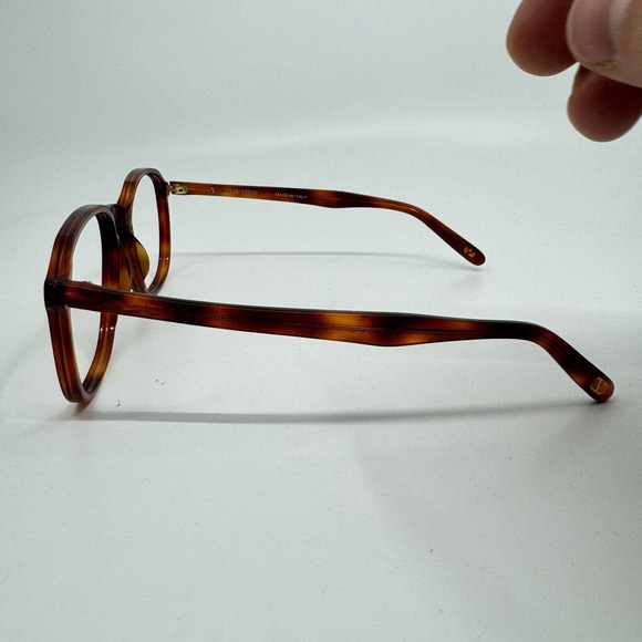 Valentino Eyeglasses Frames VG2 93 Orange Tortoise Full Rim 54-21-130 H10217 - Picture 2 of 7